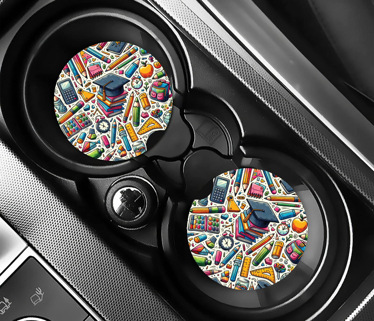 Teacher Car Coasters