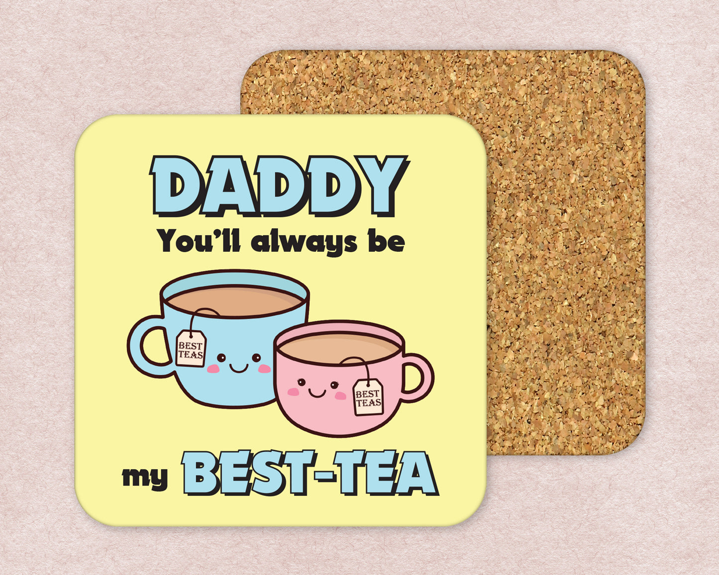 Dad Best-Tea Mug & Coaster Set