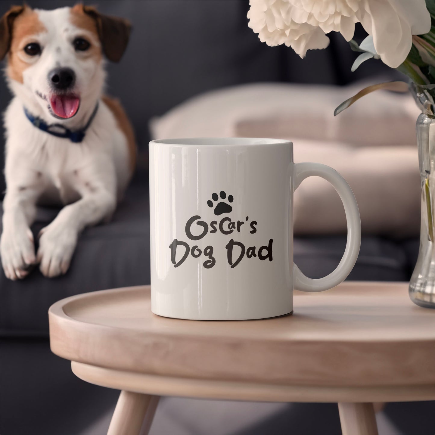 Personalised Dog Dad Mug