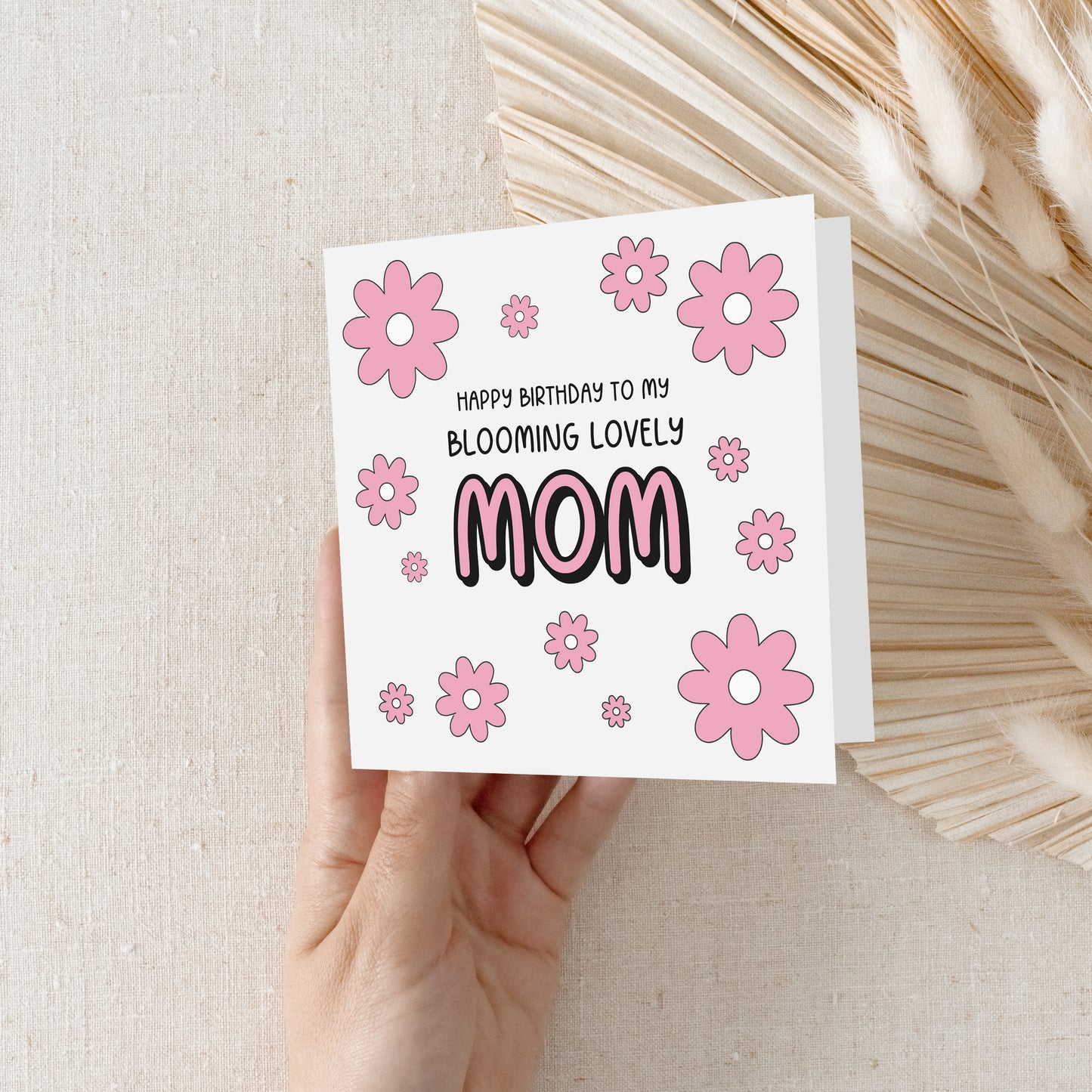 Blooming Lovely Mum / Mom Birthday Card