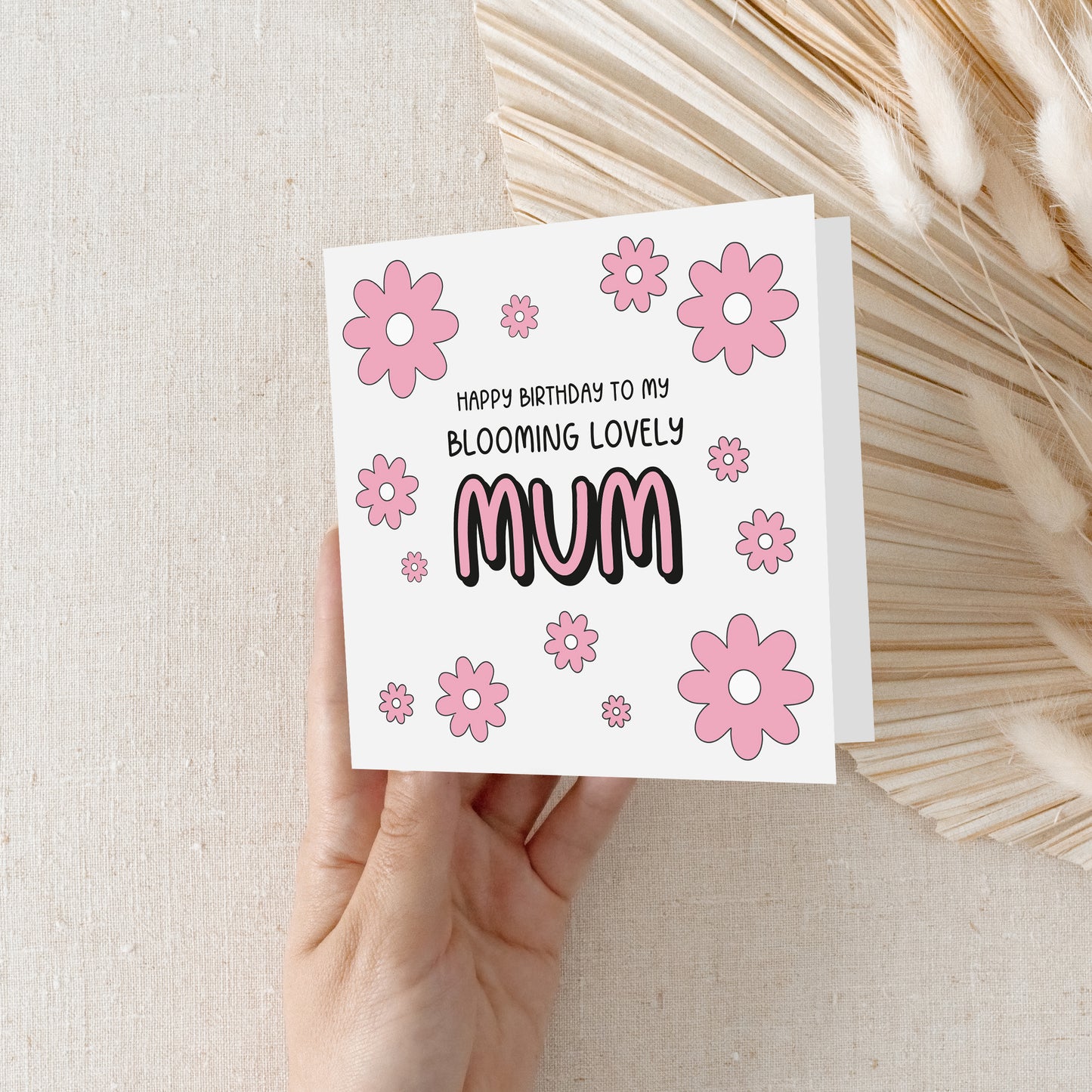 Blooming Lovely Mum / Mom Birthday Card