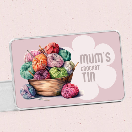 Personalised Crochet Tin
