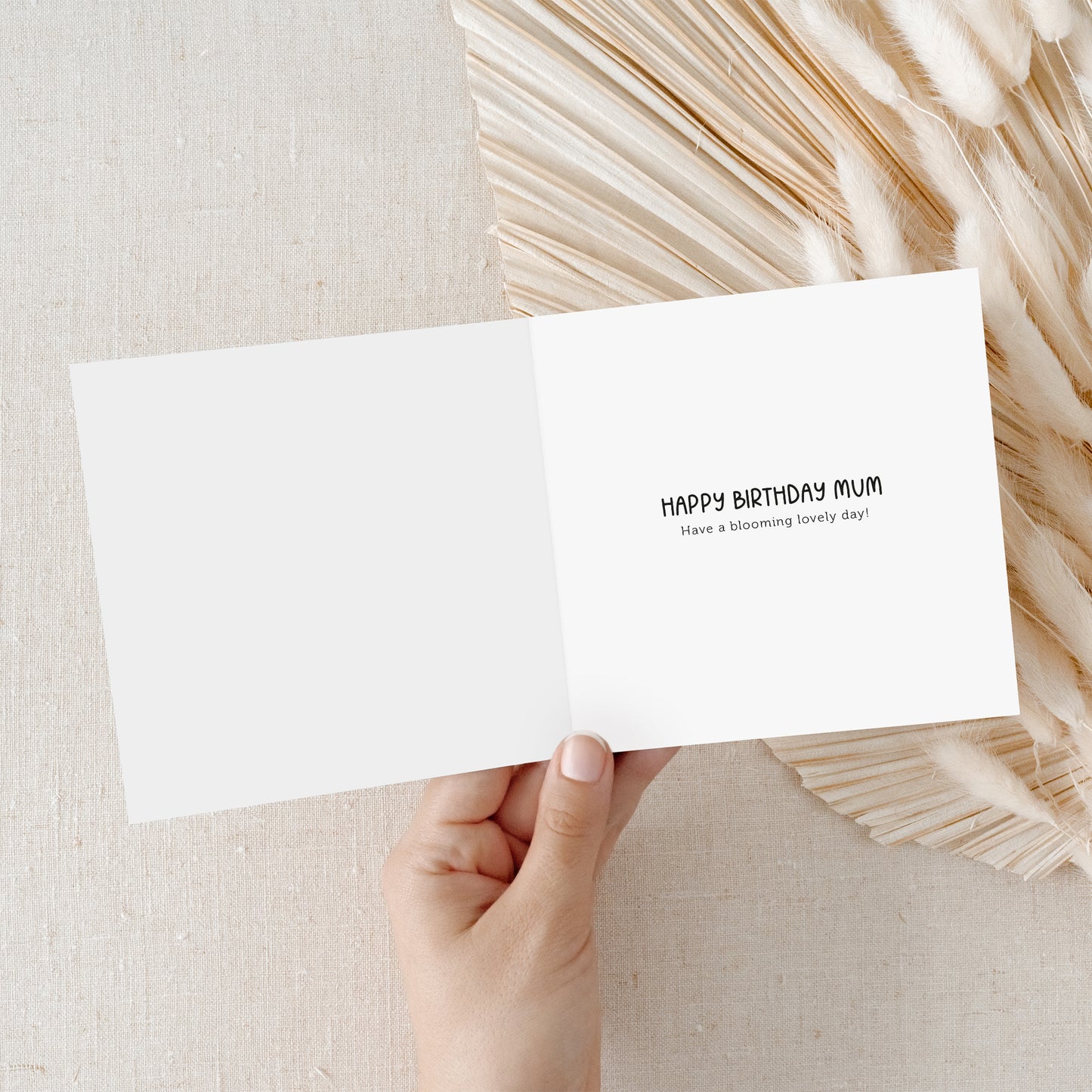 Blooming Lovely Mum / Mom Birthday Card