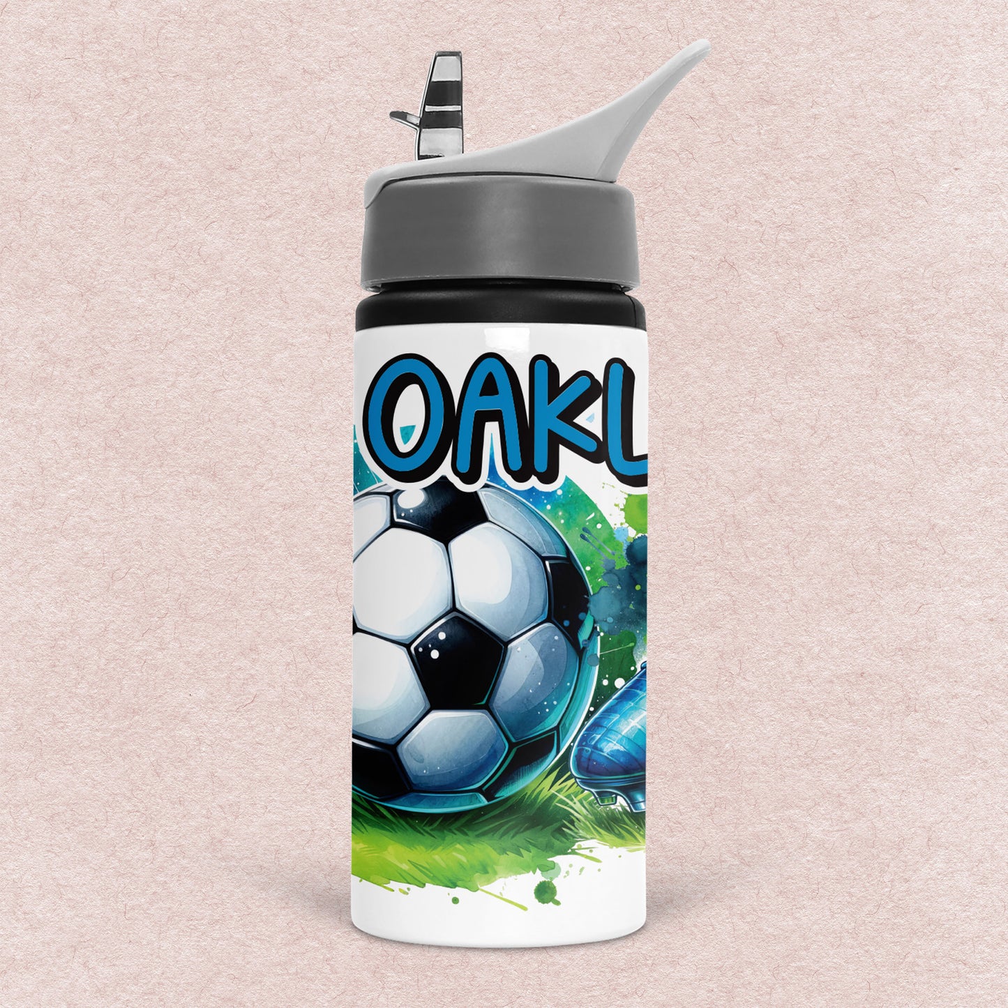 Personalised Child's Football Drinks Bottle