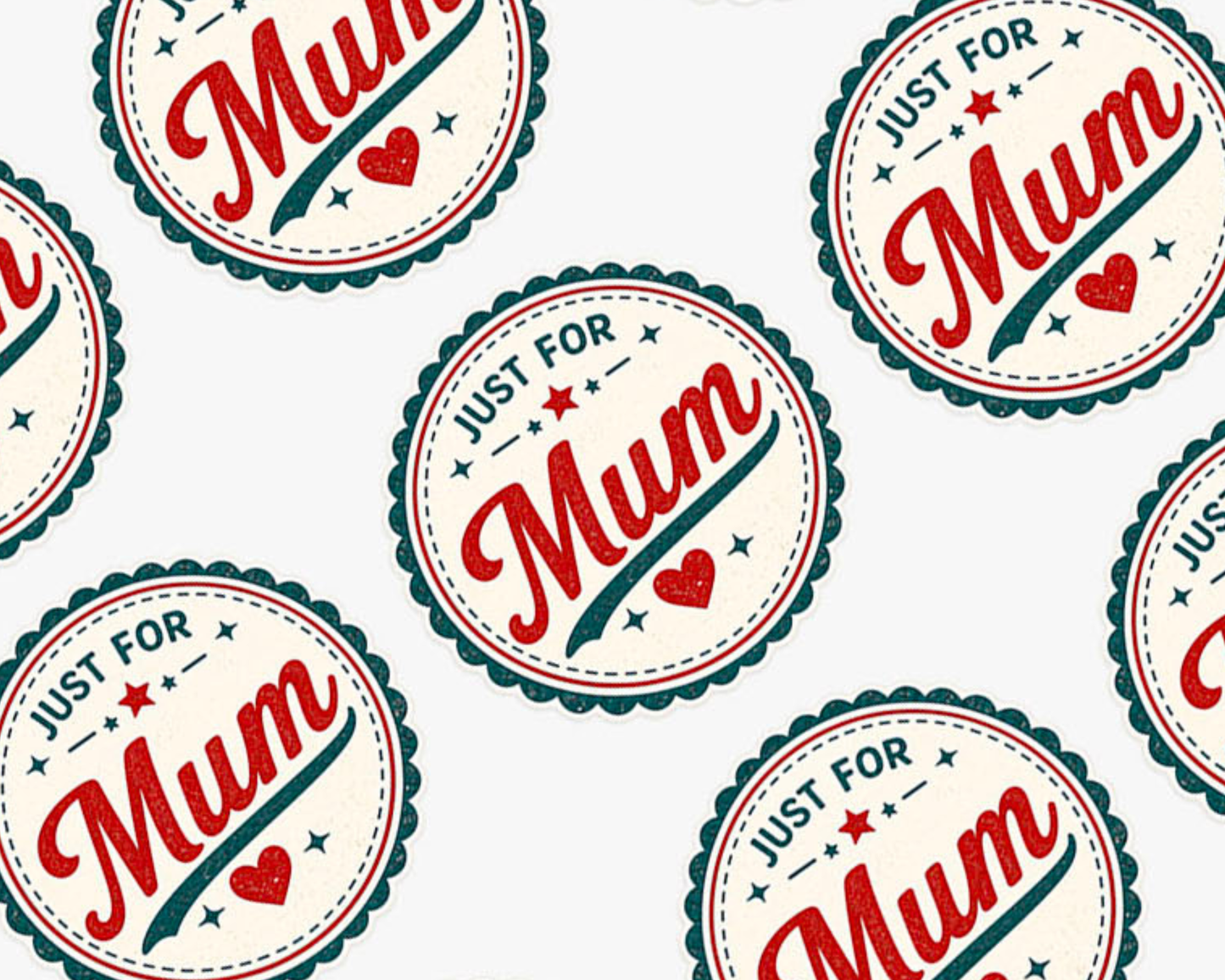 Retro Mum Stickers