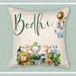 Personalised Jungle Reading Cushion