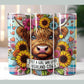 Just a Girl who loves Highland Cows Tumbler