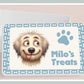 Personalised Dog Treats Tin