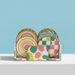 Personalized Coaster Set In Rainbow Palette