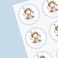 Happy Birthday Little Boy Stickers