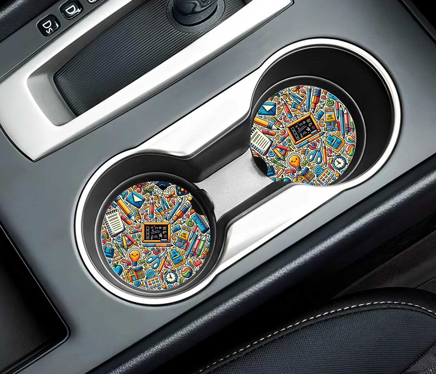 Teacher Car Coasters