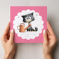 Just a Little Card to Say… Cute Cat Greeting Card
