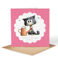 Just a Little Card to Say… Cute Cat Greeting Card