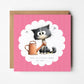 Just a Little Card to Say… Cute Cat Greeting Card