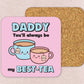 Father's Day Best-Tea Mug & Coaster Set
