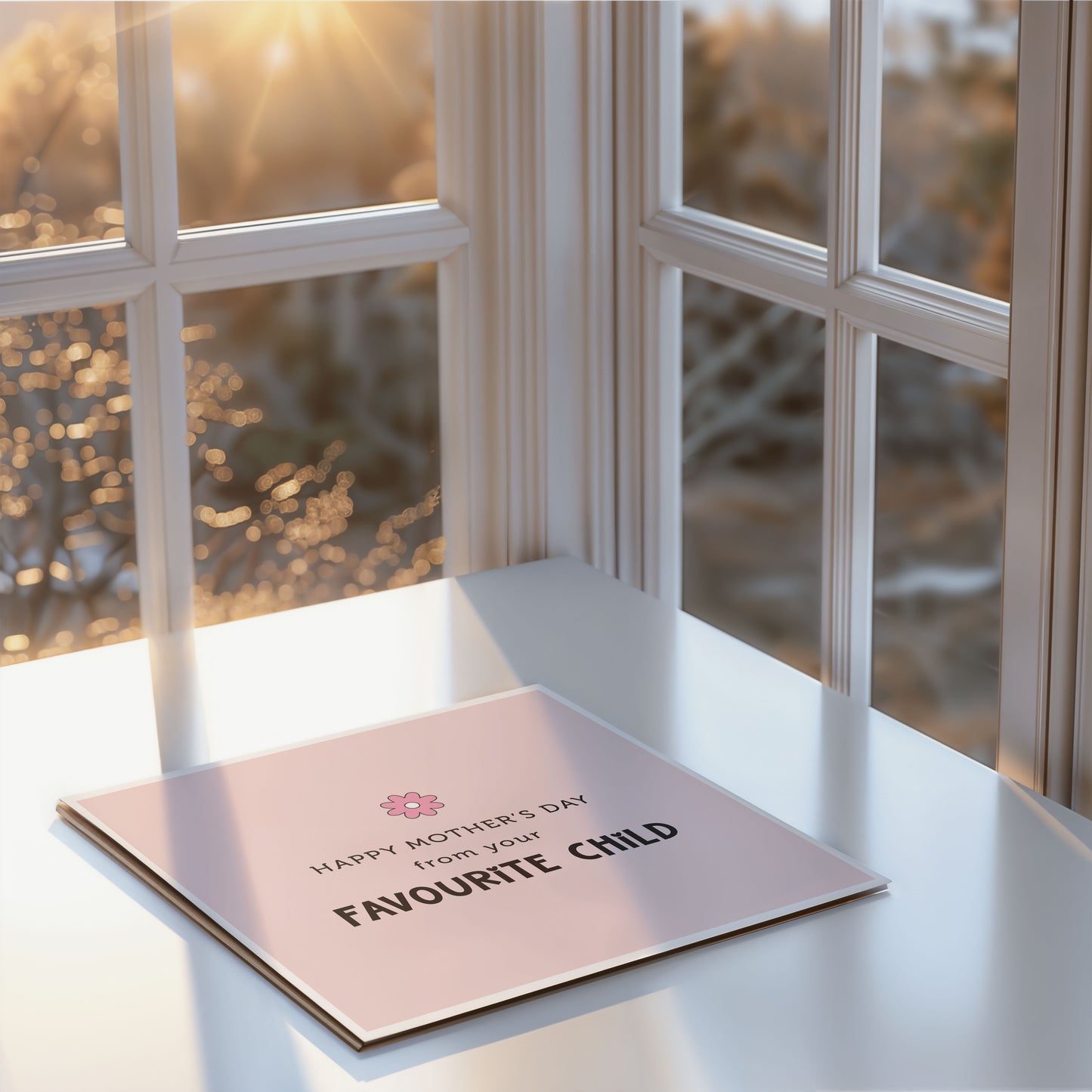 Mother's Day Card: From Your Favourite Child