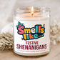 Festive Shenanigans - Funny Christmas Candle Label