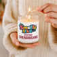 Festive Shenanigans - Funny Christmas Candle Label