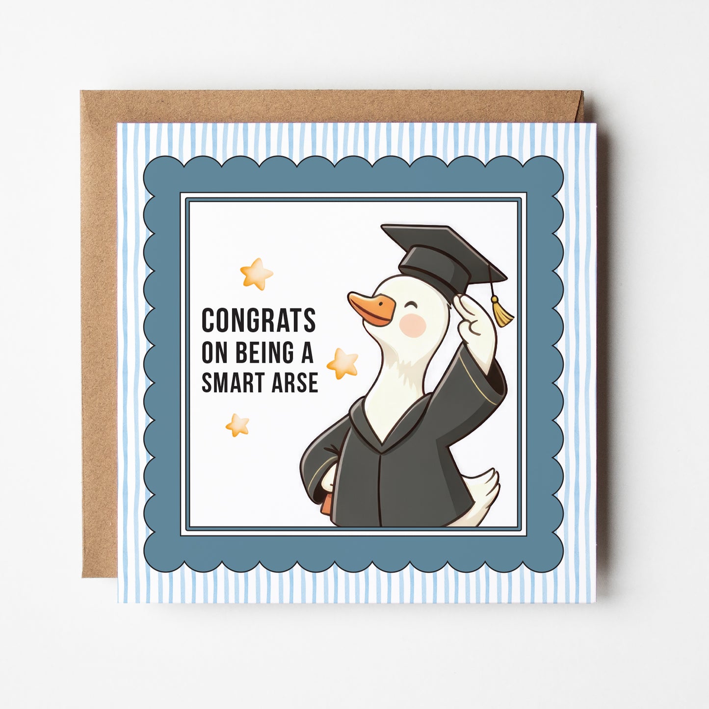 Funny Goose Graduation Card, Congratulations Graduate