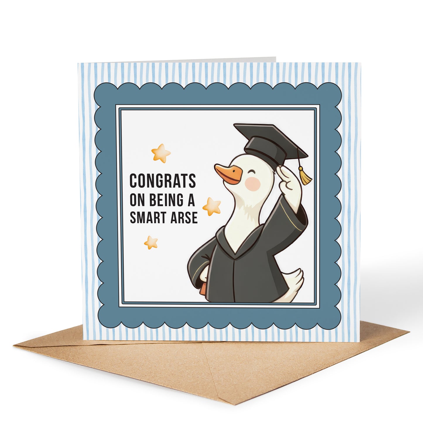 Funny Goose Graduation Card, Congratulations Graduate