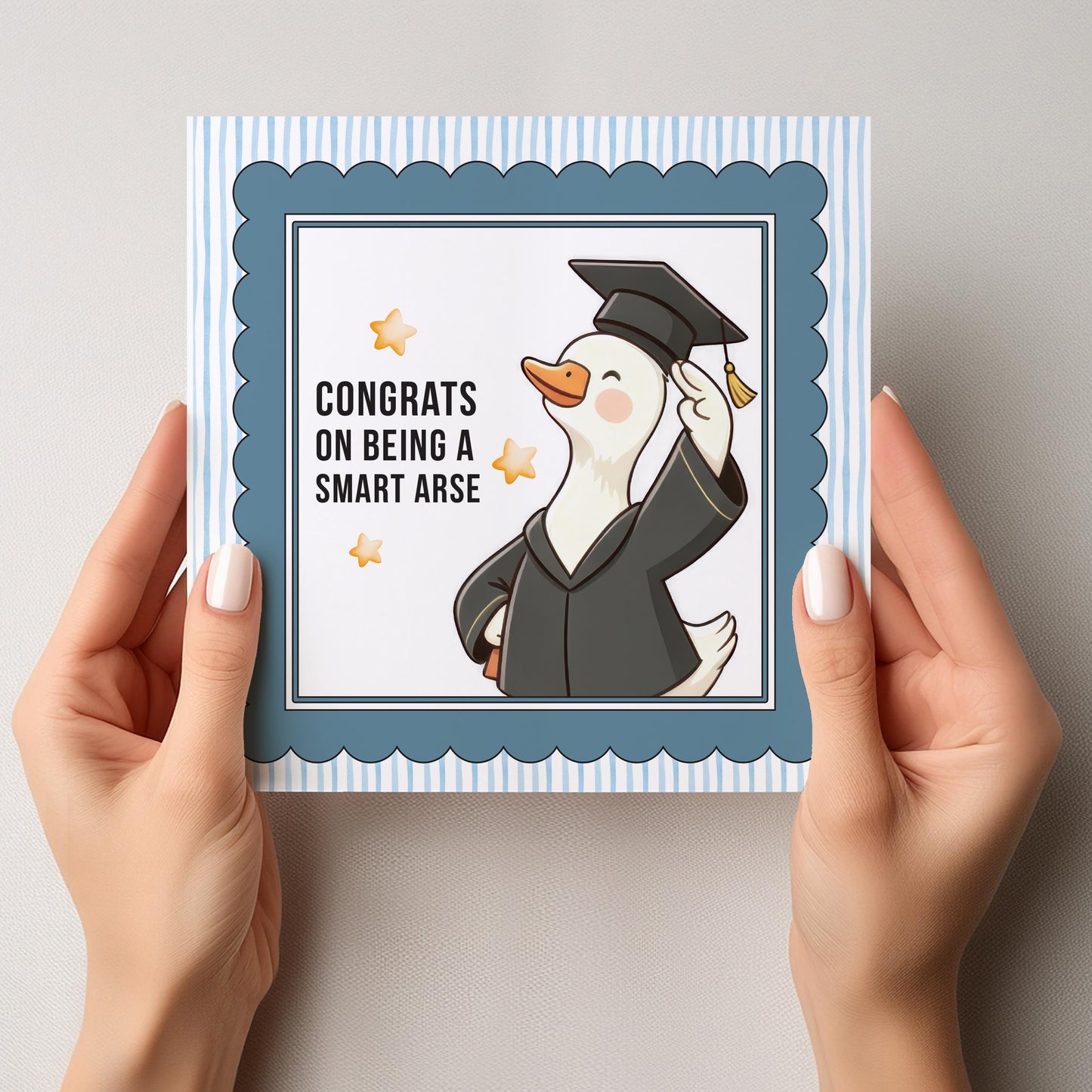 Funny Goose Graduation Card, Congratulations Graduate