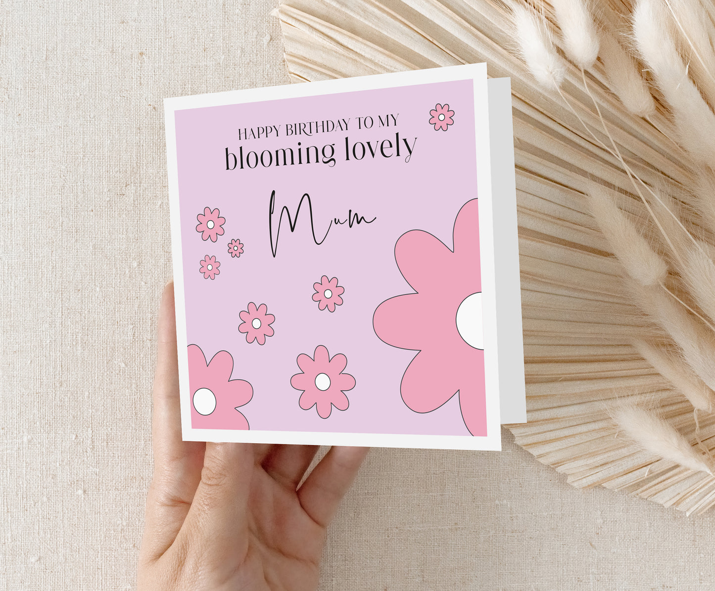 Blooming Lovely Mum Birthday Card