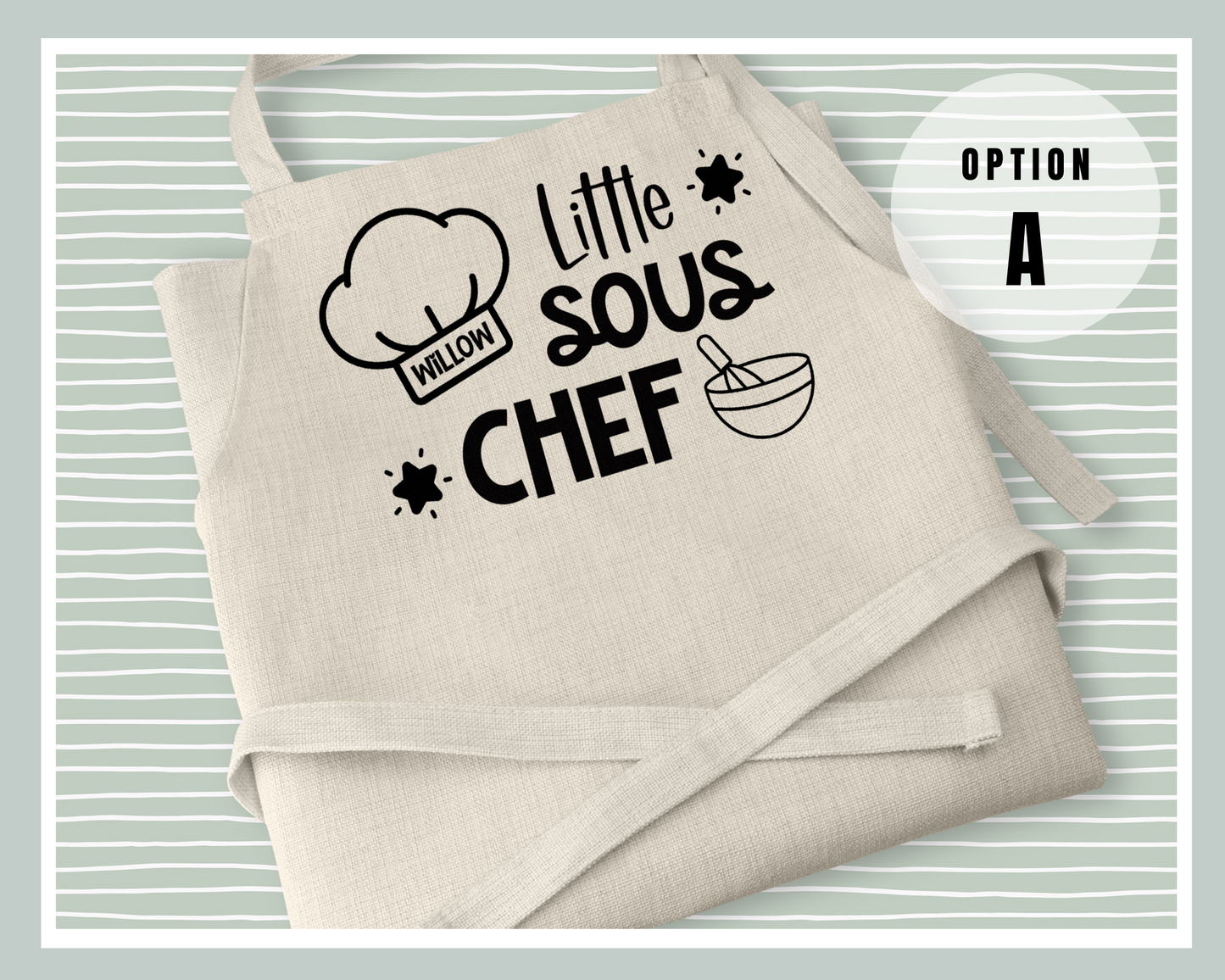 Personalised Child's Apron