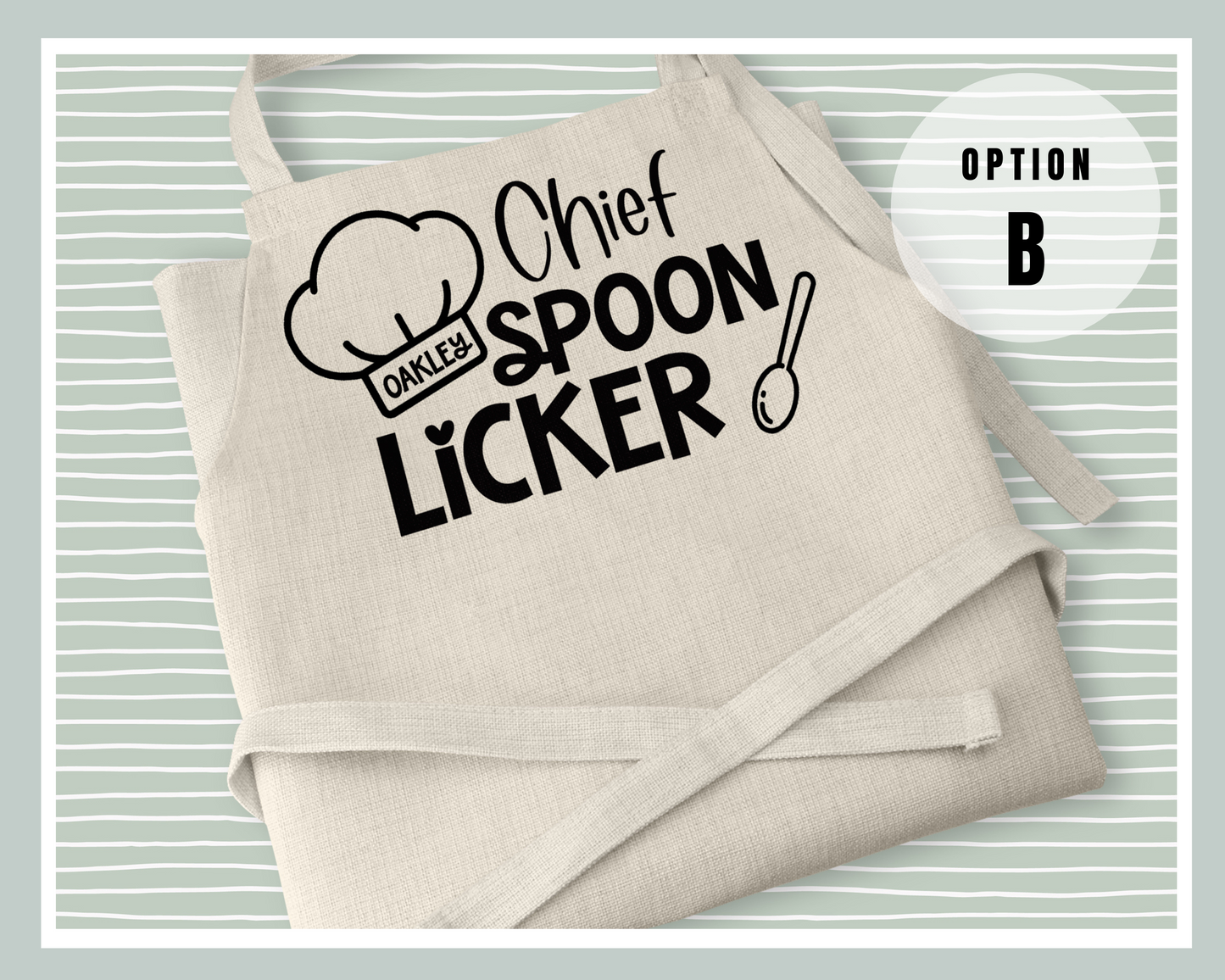 Personalised Child's Apron