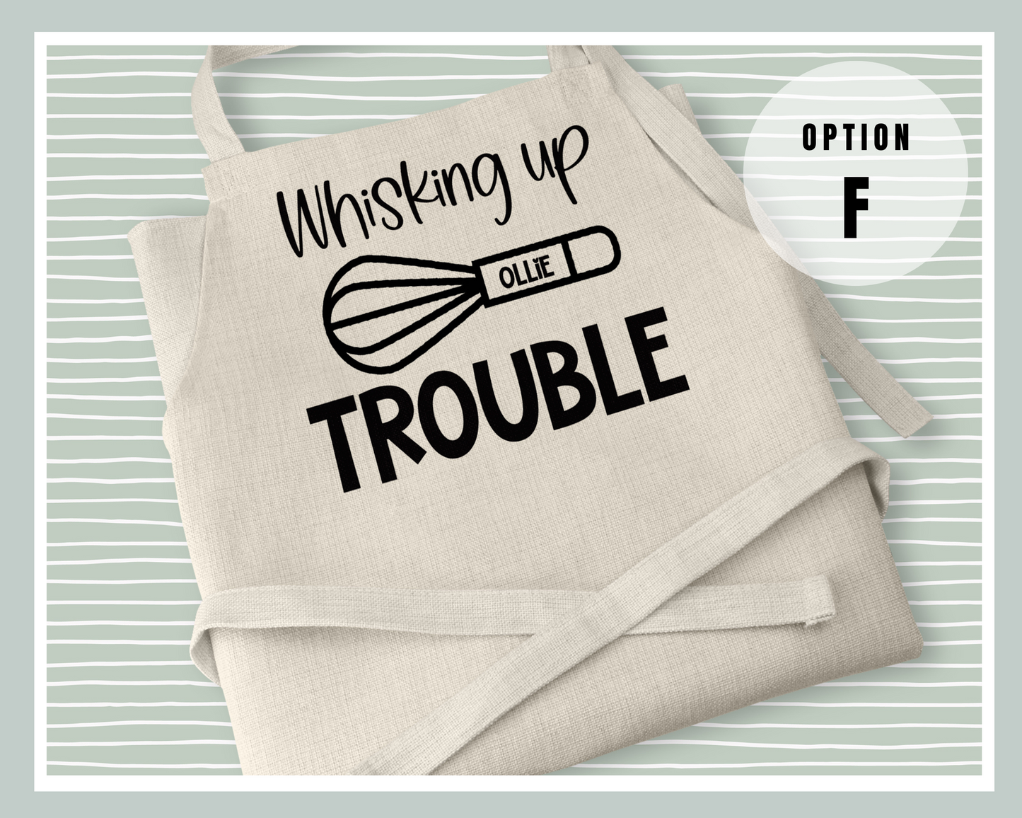 Personalised Child's Apron