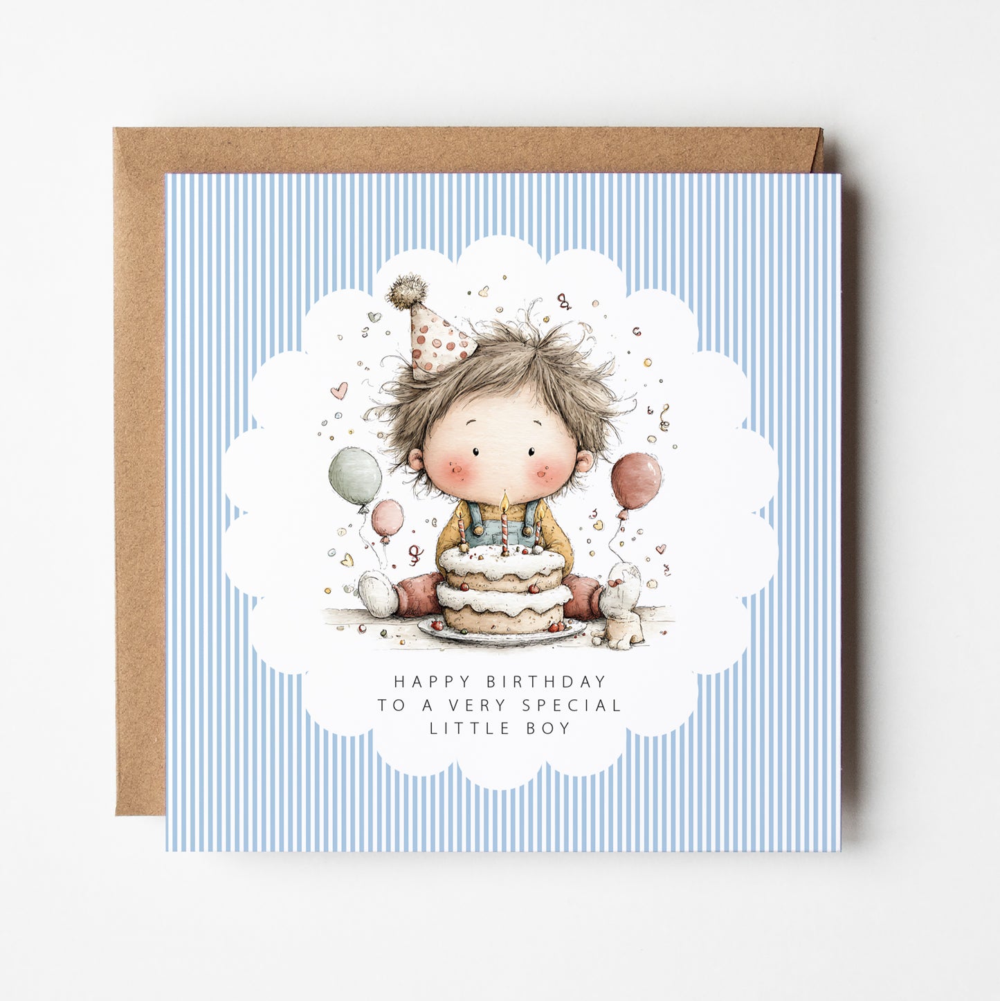 Special Little Boy Birthday Card