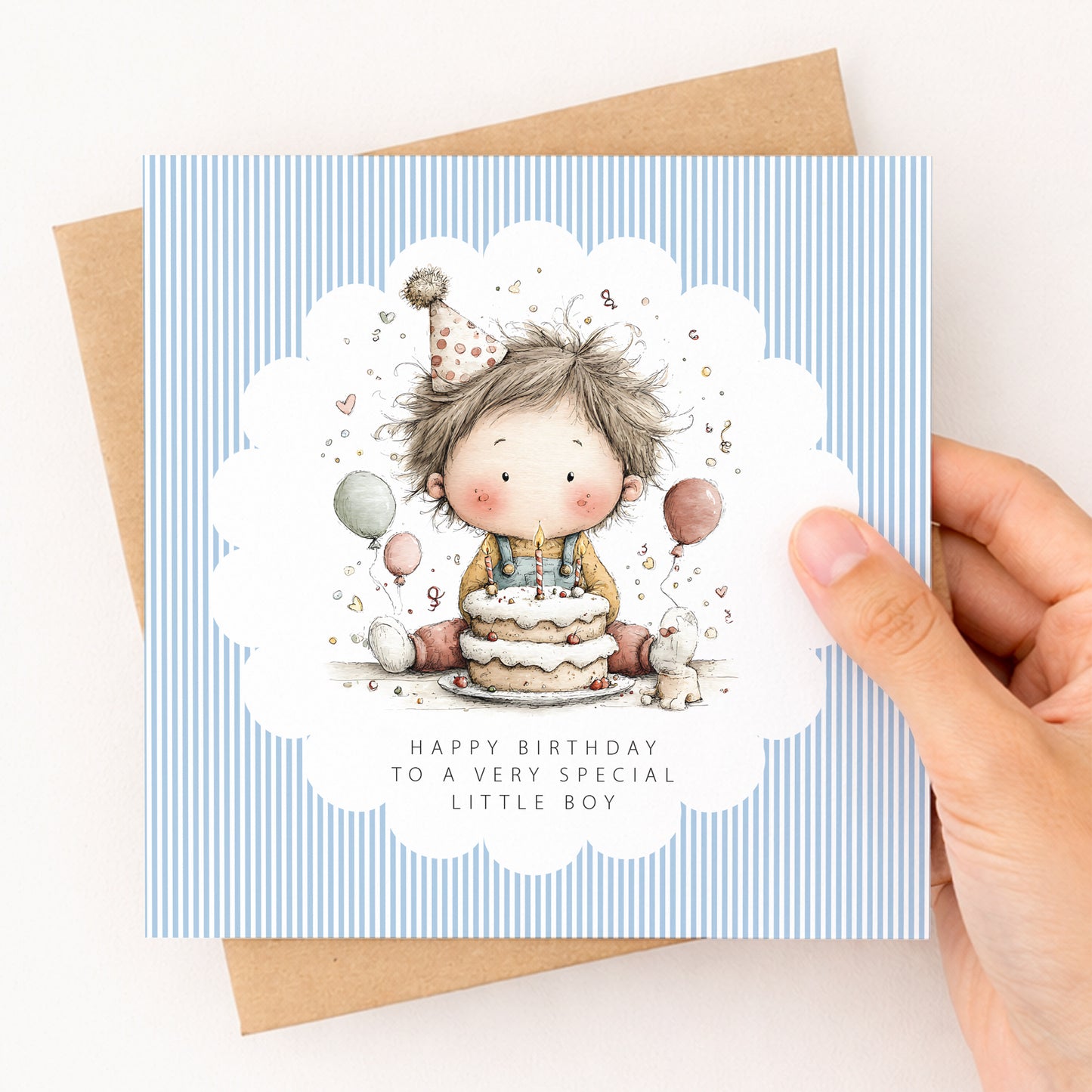 Special Little Boy Birthday Card