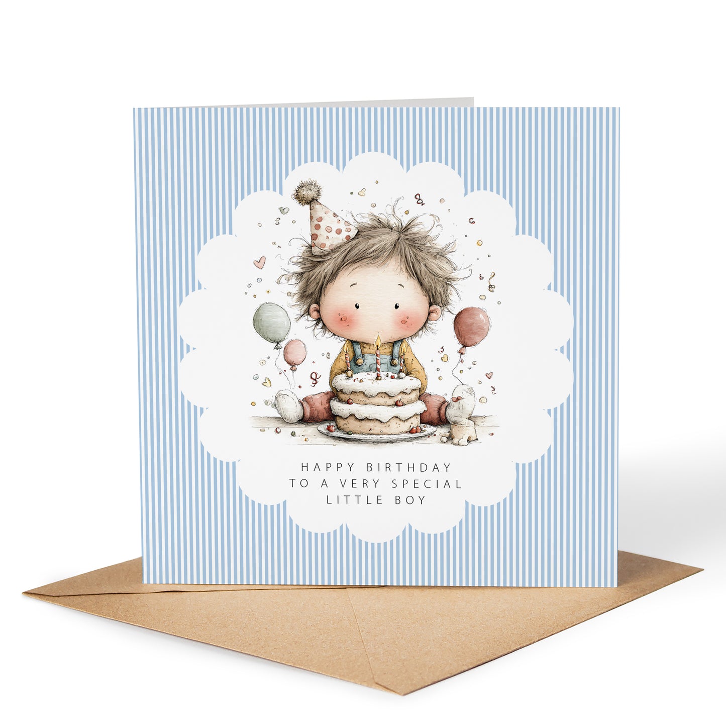 Special Little Boy Birthday Card