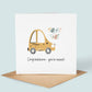 Driving Test Congratulations Card