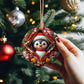 Cute Penguin Acrylic Christmas Hanging Ornament