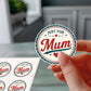 Retro Mum Stickers