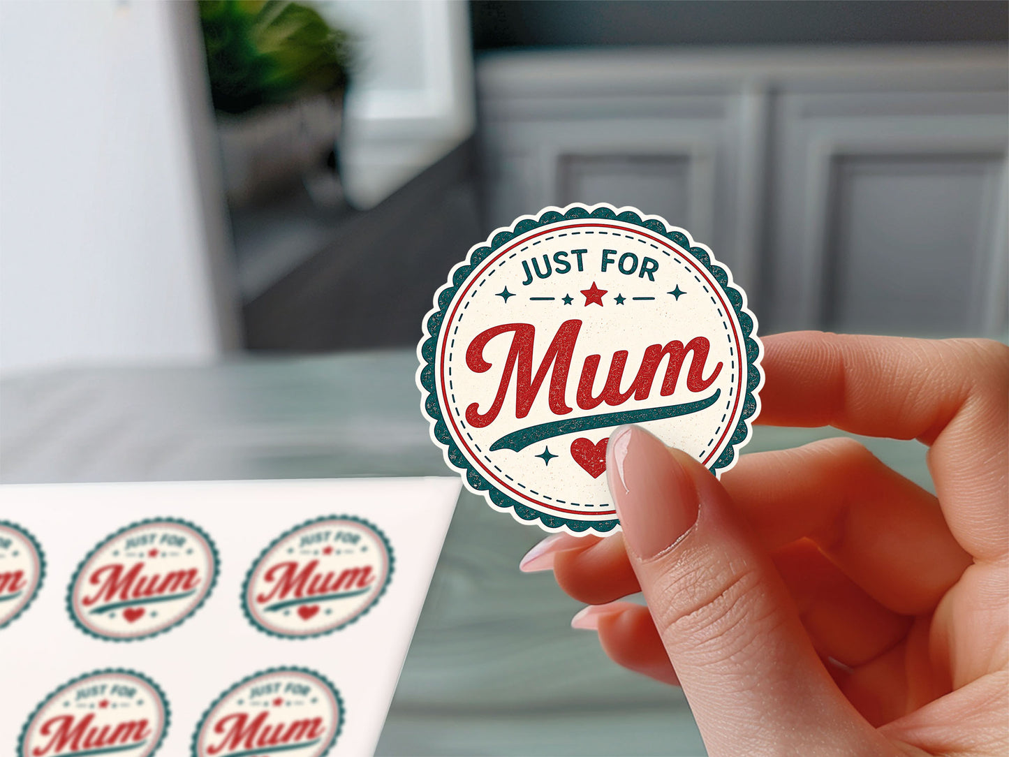 Retro Mum Stickers