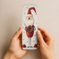 Double Sided Santa Bookmark