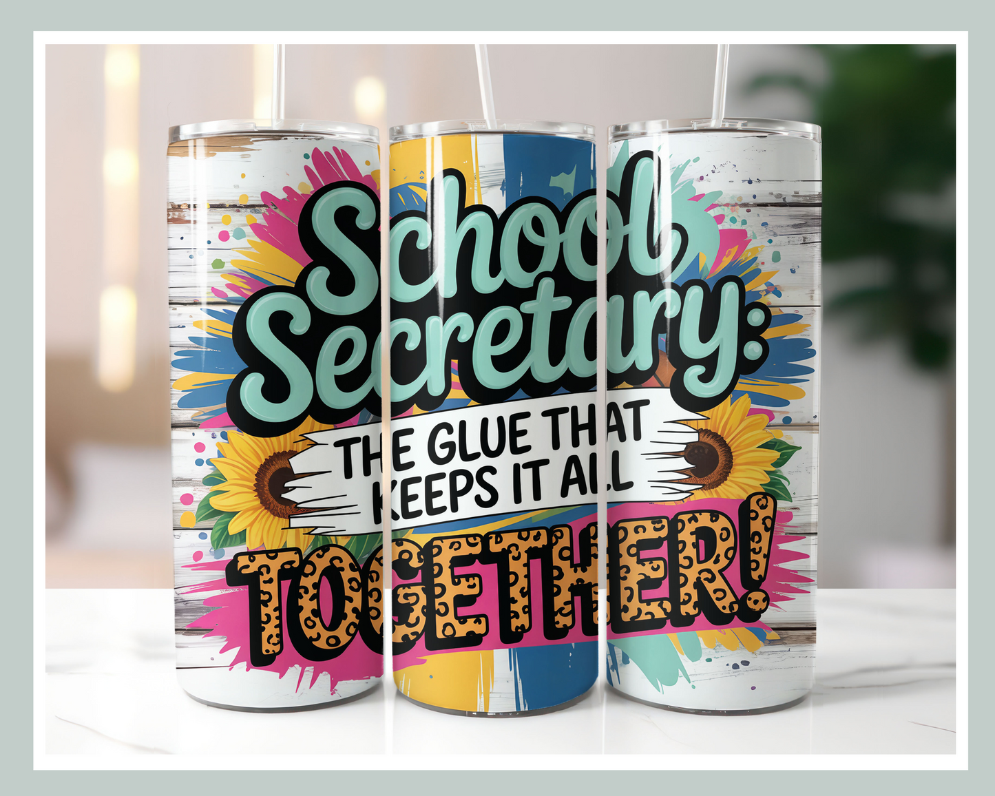 School Secretary Tumbler