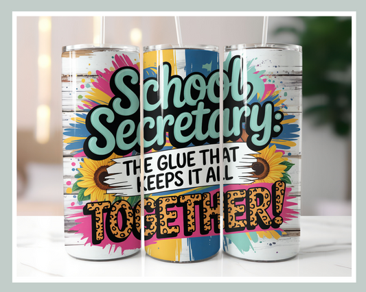 School Secretary Tumbler