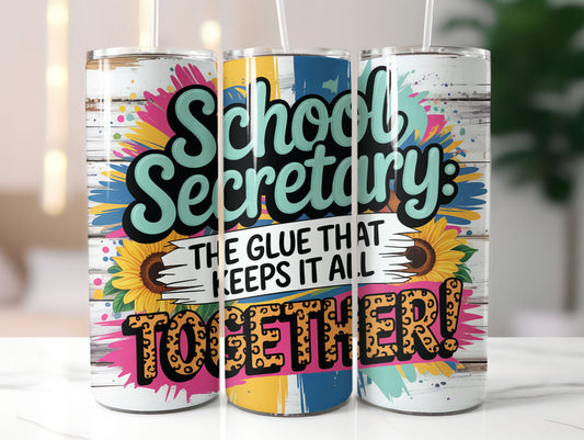 School Secretary Tumbler