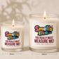 Festive Shenanigans - Funny Christmas Candle Label
