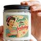 Retro Smells Like Your Birthday Candle Label