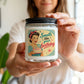 Retro Smells Like Your Birthday Candle Label