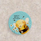 'Thanks for bee-ing a great teacher' Ceramic Coaster