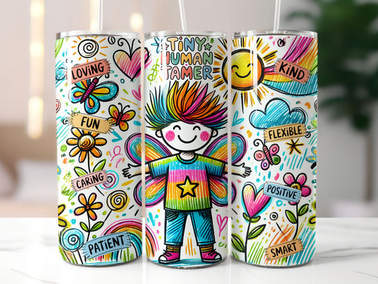 Tiny Human Tamer Tumbler