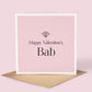 Funny Black Country Bab Valentine's Day Card