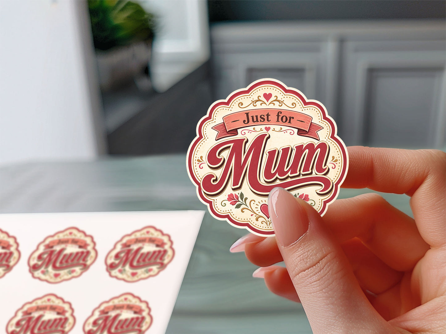 Vintage Mum Stickers