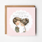Quirky Bride and Groom Wedding Card