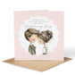 Quirky Bride and Groom Wedding Card