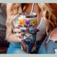 Tropical Highland Cow Tumbler